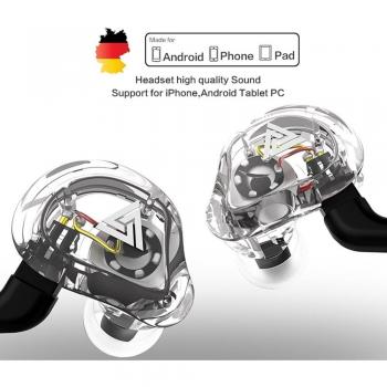 Subwoofer Auriculares QKZ-Run 0,75 mm