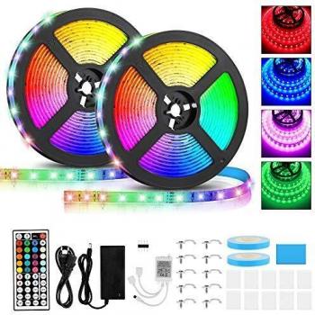 Lampe LED de plafond 10m 600 2835 RGB IP65 étanche