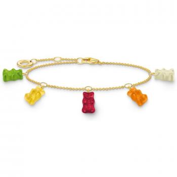Thomas Sabo Bracelet Argent 925 Goldbär Femme 1619cm