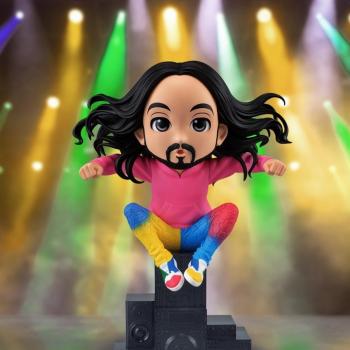 Figurine Qposket Steve Aoki de Bandai