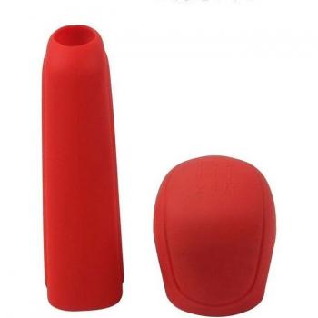 Kit de fundas para freno de mano y palanca de cambios, 2 unidades, material de silicona