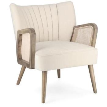 Sillón Elegante Tela Terciopelo Konté Design