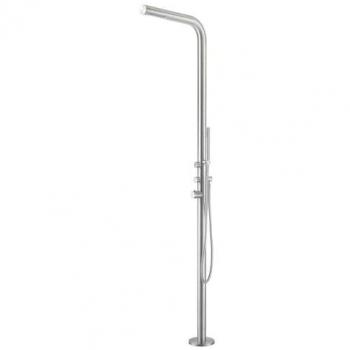 Douche Extérieure avec Douche à Main Inox