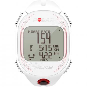 Damen GPS Herzfrequenzmessgerät RCX3F von Polar, weiß