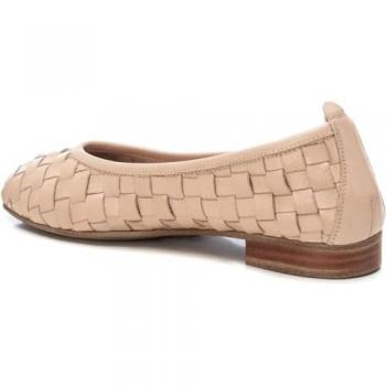 XTI Women’s Carmela Beige Braided Flat (US 9.5)