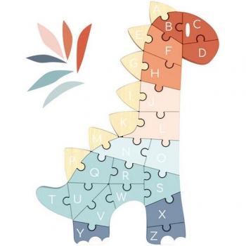 Speedy monkey ABC-Dino-Puzzle, 26 Holzpuzzlestücke