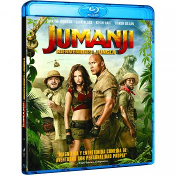 Jumanji: Bienvenidos a la jungla (Blu-Ray).