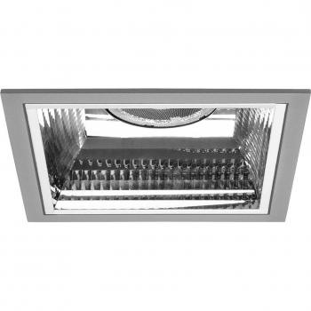 BRUMBERG Apollo Midi Faceted Angular Light, DALI, 3000K, Silver