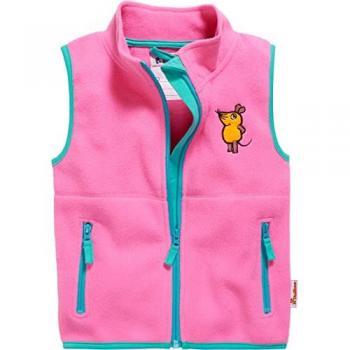 Gilet PLAYSHOES Die Maus Turchese Ocra Giallo Oro Rosa