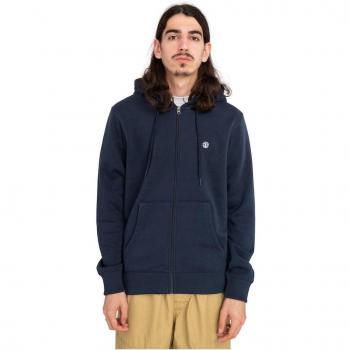 Element Cornell Classic Felpa con Zip e Cappuccio blu