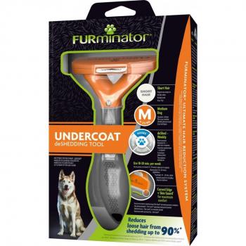 Peine Furminator Gris/Naranja para Control del Pelaje