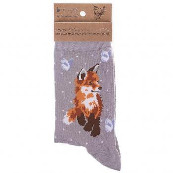 Wraparound Fuchs Socken für den Alltag – Wrendale