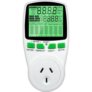 Kwh Medidor LCD con Registro USB y Wi‑Fi