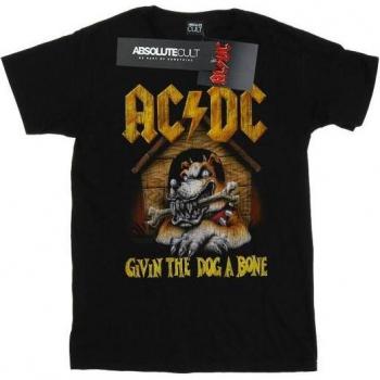 AC/DC Girls Give The Dog A Bone T-Shirt Dec-13 black