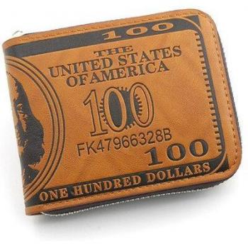Attra-Yo Men's Portrait Wallet with Multi-Card Slots