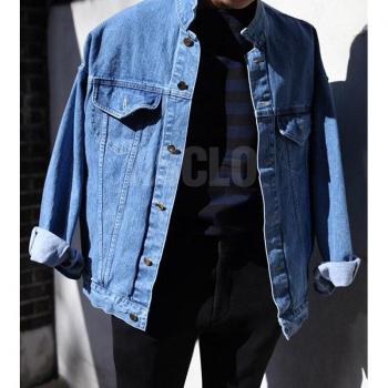 Blouson en Denim à boutons