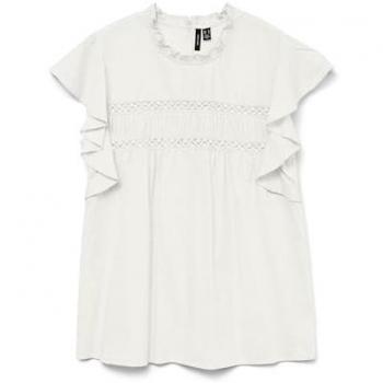 Maglia Vero Moda Trine Bianco Standard Fit