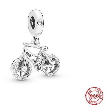 Cuentas colgantes de metal plateado para pulseras P241