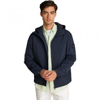 Tommy Hilfiger Herrenjacke mit Kapuze BRANDED HOODED JACKET, Desert Sky, XL