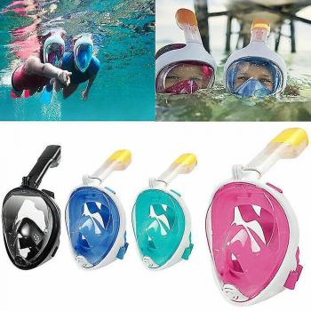 Masque de Plongée Anti-Brouillard Rose S-M