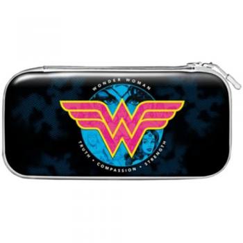 Estuche Transportable Wonder Woman Negro Nacon para Switch OLED