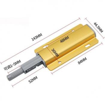 Aluminum Magnetic Cabinet Door Stopper
