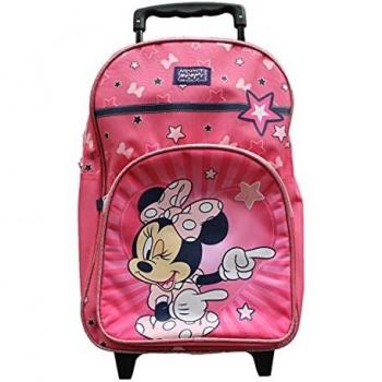Beau Minnie Schulranzen mit Rollen – Rosa Edition