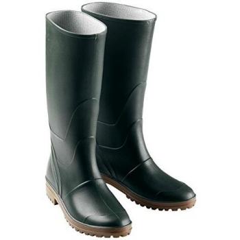 Stivali di gomma alti per pioggia e fango con fascia alla caviglia, taglia 39, unisex