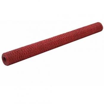 VidaXL Red de Alambre Hexagonal Recubrimiento PVC Alambrada Patio Multimodelo