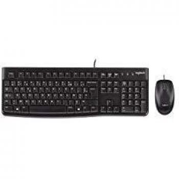 Teclado + mouse logitech mk120 usb