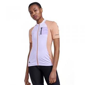 Craft Damen Velotrikot Adv Gravel Kurzarmtrikot W Lavender-Cliff S