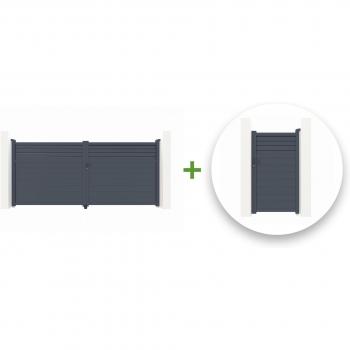 Set Carpatia 3,5 m y Puerta Peatonal