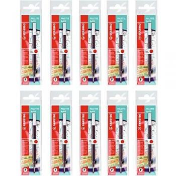 Pack 10 Cartouches Stylos Roller Stabilo – Encre Rouge