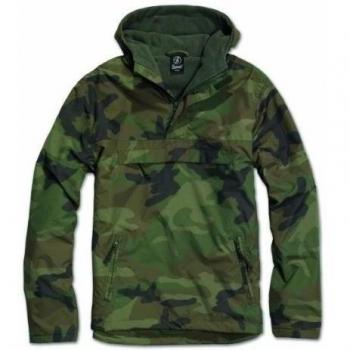 Brandit XL Hooded Rainproof Woodland Jacket (Men)