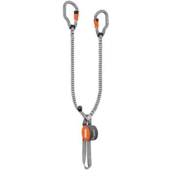Scorpio Vertigo Set Via Ferrata Petzl, Colore Grigio‑Arancione