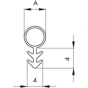 Joint de porte ELLEN 6102516