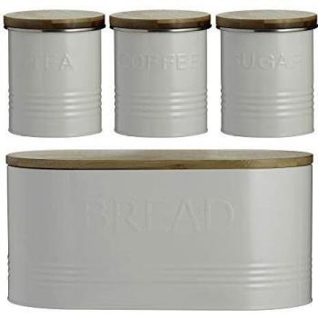 Typhoon 4-Piece Decorative Storage Jars