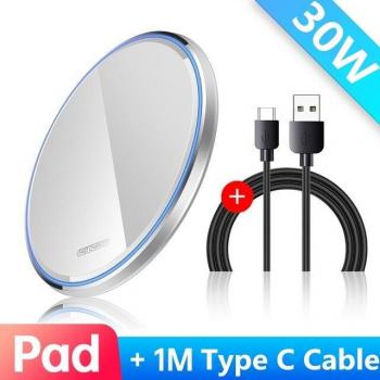30W Induction Charger for iPhone and Samsung