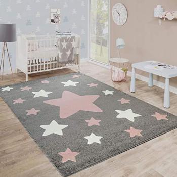 Tappeto per Bambini Grandi e Piccole Stelle Ø 160 cm