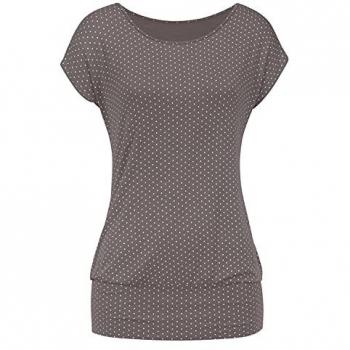 LASCANA Longshirt mit breitem Bund aus weichem Viskose-Stretch
