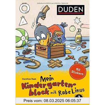 Dorothee Raab Mein Kindergartenblock Mit Rabe Linus (2) Zuordnen, Verbinden, Formen Erkennen (Einfach Lernen Mit Rabe Linus)