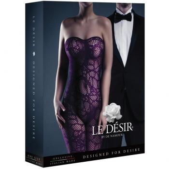 Einzeltstück Alina Le Désir Violett Bodystocking – Größe S/M/L/XL