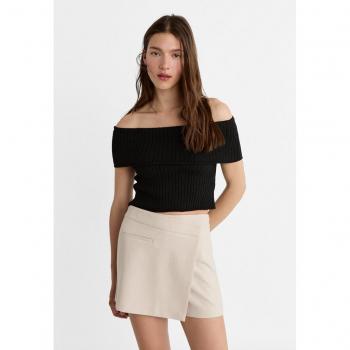 Stradivarius Vanilla Adjustable Short Skort XL
