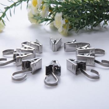 Accesorio Ganchos Cortina Inox