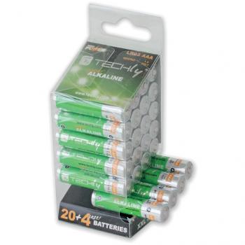 Multipack 24 batterie high power mini stilo aaa alcaline lr03 1,5v