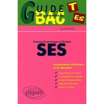 Guide pour la préparation au bac ES : Sciences économiques et sociales
