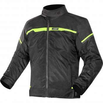 Veste imperméable LS2 Riva pour femmes moto Noir Jaune taille L