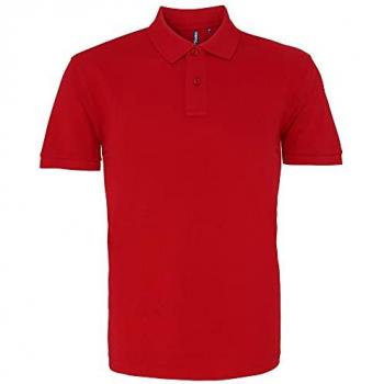 Homme Polo Asquith & Fox 3XL Rouge Intense – Série Premium