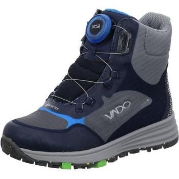Vado Blaues Herrenmodell mit Flachem Absatz