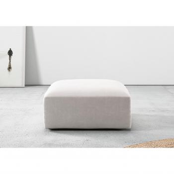 Cushid‑Hocker von RAUM.ID – B 82 cm, H 39 cm, T 82 cm, 100 % Polyester